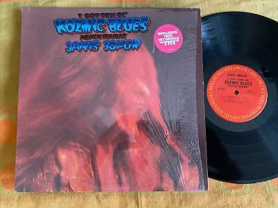 Janis Joplin I Got Dem Old Kozmic Blues In Shrink Hype Sticker Vintage US Vinyl • $19