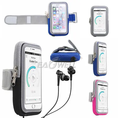 Universal Running Sports Gym Arm Band Various Phone Touch Screen Holder Case Bag • $13.19