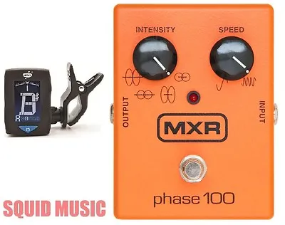 MXR M107 Phase 100 Effects Pedal 10 Stages Of Programmable Phase (GUITAR TUNER) • $149.99