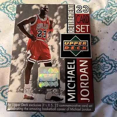 Michael Jordan Retirement Card Set 1999 Upper Deck 23 Cards Complete Set Jordan • $300
