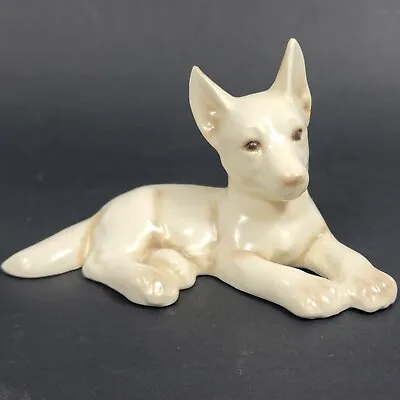 Vintage Erphila German Shepherd Dog Porcelain Figurine #2659 Made In Germany • $22.95