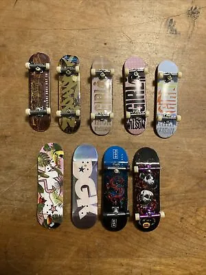 DGK Zoo York Girl Tech Deck Fingerboard Lot Of 9 • $25