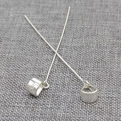 2pcs Of 925 Sterling Silver Plain Bail Drop With Eyepin Pendant Charm Bail 35mm • $4.95