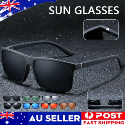 $12.30 • Buy Polarized Sunglasses Mens New Style Driving Sport Glasses Black Blue Red UV +