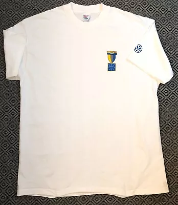 Vintage VW Volkswagen Tee Shirt W/ VW & Other Logo By Hanes - Cotton - Size XL • $17.95