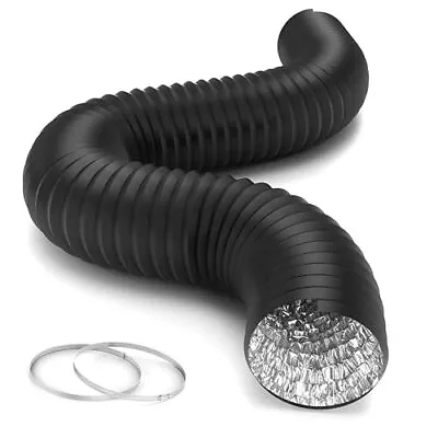 6 Inch 8FT Long Heavy Duty Four-Layer Dryer Vent Hose For Heating Cooling • $16.61