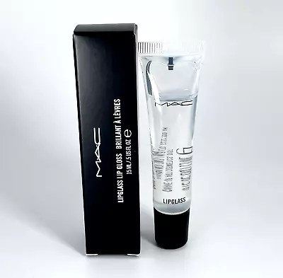 MAC Lipglass CLEAR Lip Gloss FULL SIZE 0.5 Oz NIB Lip Glass • $11.95