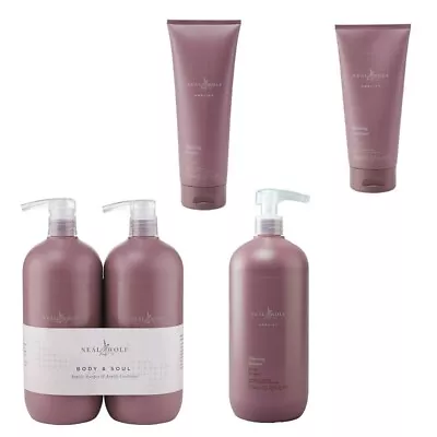 NEAL & WOLF Volumising Shampoo 250ml 950ml / Conditioner 200ml / Jumbo Duo Set • £12.95