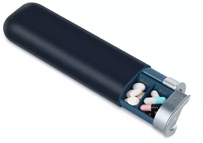 Weekly Pill Organizer 2 Times A Day Pill Box 7 Day Am Pm Medicine Travel Case • $10.99