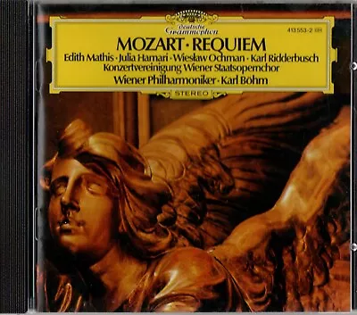 MOZART - Requiem ~ Mathis Hamari Wiener Philharmonic Bohn - Deutsche Grammophon • £6