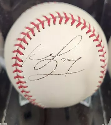 Manny Ramirez Signed Major League Baseball Boston Red Sox Indians Dodgers COA • $59.99