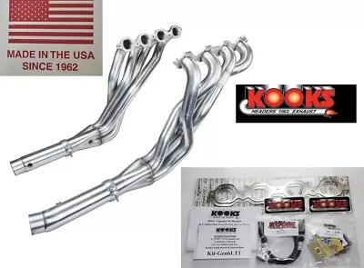 1-7/8 X 3” Kooks Stainless Headers O/R Mid Pipes For 2016-24 Camaro SS 6.2 LT1 • $2049