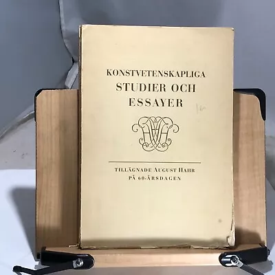 1927 Konstvetenskapliga Essayer Och Studier - August Hahr - Swedish Art History  • $75