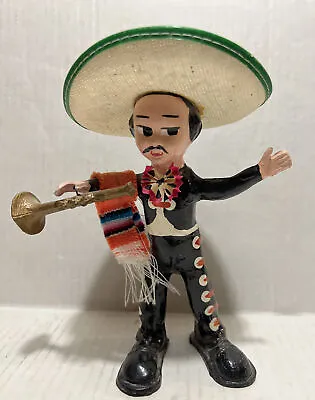 Vintage Cabo Saint Lucas Mariachi Band Trumpet/Horn Player Souvenir • $17