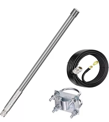 LoRa 915MHz Helium HNT Lora Antenna - 6.5ft Cable  39” Antenna Open Box • $25