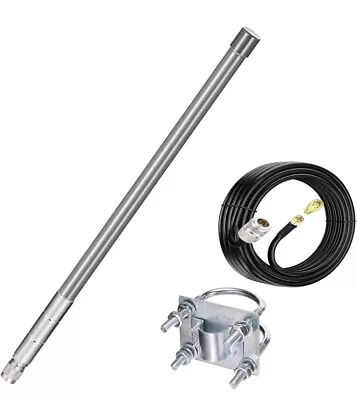 LoRa 915MHz Helium HNT Lora Antenna - 6.5ft Cable  39” Antenna • $29.99