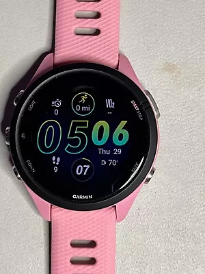 Garmin Forerunner 265S GPS Running Smartwatch AMOLED Display Light Pink • $220