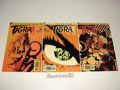 Tigra #1 2 & 3 Comic Lot 2002 Marvel Avengers Icons Christina Z Mike Deodato HTF • $19.99