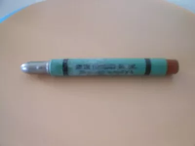 Vtg Advertising Bullet Pencil: Salem Fertilizer Co West Market St Salem Ind • $1