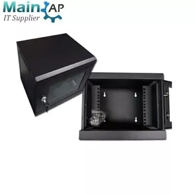 4RU 280mm Deep 10  10inch Wall Mount Computer Network Rack Server Cabinet • $115