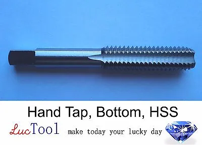 9/16-12 UNC Hand Tap Bottoming GH3 Limit 4Flute HSS Bottom Chamfer Bright Thread • $12.99