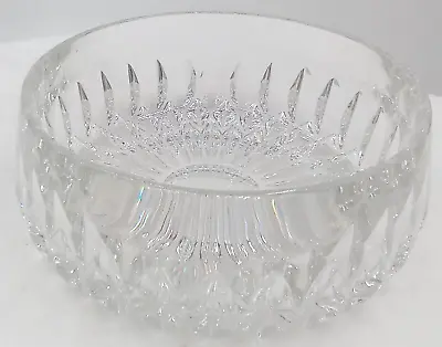 Gorham Althea Lead Crystal Bowl Serving Table Decor Vintage Floral Cut Pattern • $24.99