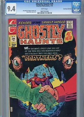 Ghostly Haunts #29 Nm 9.4 Cgc Don Rosa Collection White Pages Ditko Cover Art  • $175.99