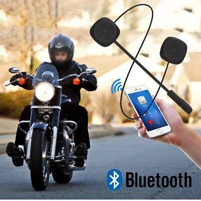 Sports Stereo Wireless Bluetooth Headsets For Motorcycle/Bike Helmet W/Mic Call • $16.42