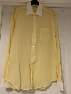 £30 • Buy Della Croce Swiss Voile Vintage Shirt Size 15.5 Sheer Used