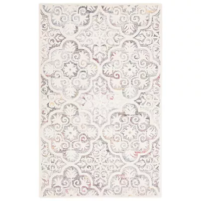 SAFAVIEH Metro Collection MET859Q Handmade Red/Ivory Rug • $334.99