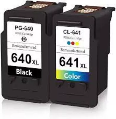 $12 • Buy PG640XL CL641XL Generic Ink Cartridge For Canon PIXMA MG3560 MG3660 MG4160 2260