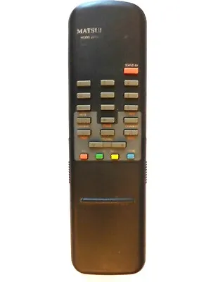 MATSUI TV REMOTE CONTROL For 20TN • £6.99