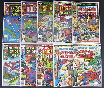 Marvel Team-Up Bronze Age Lot #19 34 53 64 71 83 84 85 105 106 VF To VF/NM ZL393 • $38.95