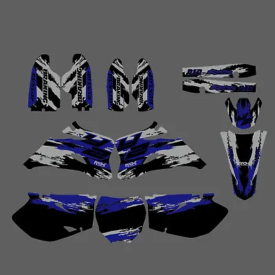 Team Graphics & Backgrounds Decals Kit For Yamaha YZ250F YZ450F 2006 07 08 2009 • $59.99