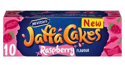 McVities Jaffa Cakes Raspberry 10 Cakes (PACK OF 10) • £25.99