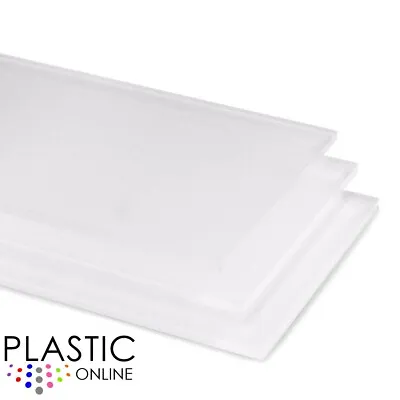 Clear Matt Frost Colour Perspex Acrylic Sheet Plastic Material Panel Cut To Size • £0.99