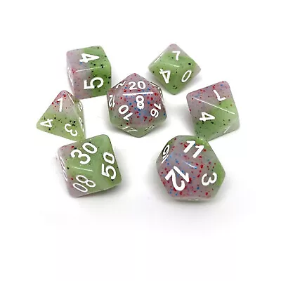 Easy Roller Dice Clouded Kiwi W/White (7) New • $16.95