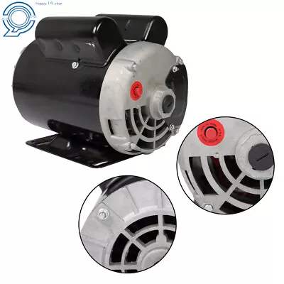 1 Phase 115-230 Volts 3 HP 3450 RPM Compressor Duty Electric Motor 56 Frame • $136.03