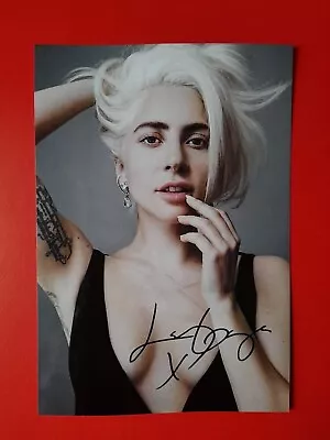 LADY GAGA Signed Autographed Photo • £3.40