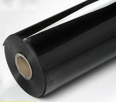 New 19.8cm X 10meter 120 Micron Black Mylar Film Sheet PET Polyester • $14.40