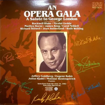 Joan Sutherland/ Opera Gala For George London-james King-marilyn Horne Et Al • $15