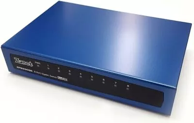 Zonet 8-Port Gigabit Fast Ethernet Network Switch 10/100/1000 *NEW-FREE POSTAGE* • $35