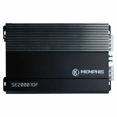 $109 • Buy Memphis Se2000.1df Monoblock 2000 Watt Subwoofer Amp Car 1 Channel Sub Amplifier