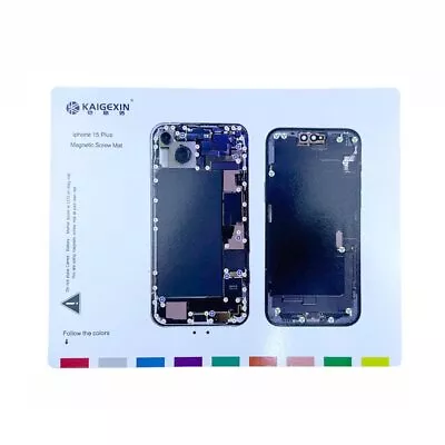 Magnetic Screw Mat Compatible With IPhone 15 Plus Repair Disassembly • $8.01