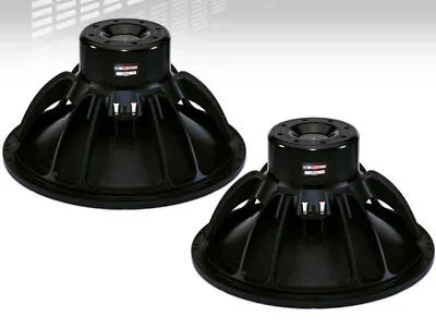 2x B&C 18SW115-4 18  Neodymium Subwoofer Speaker 3400Watts 4 Ohm 4.5  Voice Coil • $1366.96