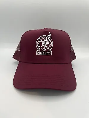 Mexico Soccer Team Embroidered Trucker Hat. • $26