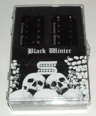 Seymour Duncan Black Winter  Humbucker 6 String Pickup Set BLACK   New  • $218