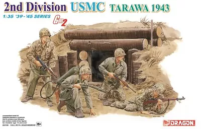 Dragon 6272 1/35  2nd Division USMC Tarawa 1943 (Plastic Model) • $27.44