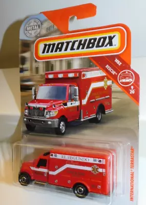 Matchbox  2018 #41 International Terrastar Ambulance • $3.99