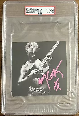 Machine Gun Kelly Mainstream Sellout Cd Insert Psa Dna Certified Autograph Coa • $149.99